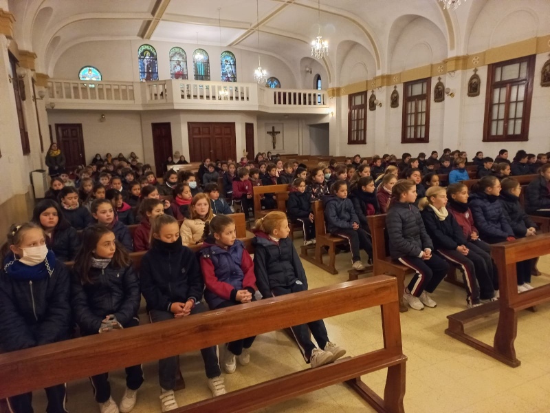 La Comunidad Del Fasta San Jos Bendecida Por La Visita De La Reliquia