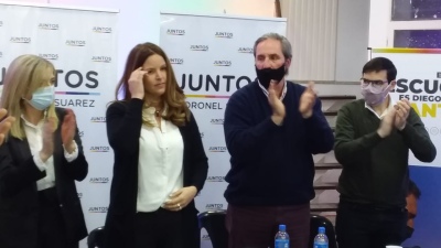 Con entusiasmo y clara voluntad ganadora, Juntos presentó su lista