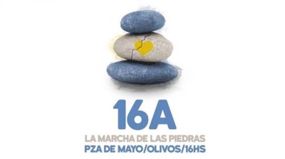 Marcha #16A: Cuando las piedras hablen sin lastimar