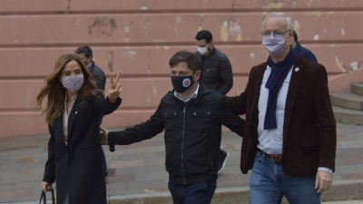 El mal momento que vivió Tolosa Paz durante una recorrida en La Plata