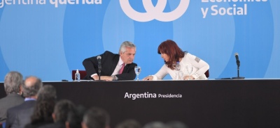 En el inicio de campaña, Alberto y Cristina prometieron "todos los incentivos que hagan falta" para el campo