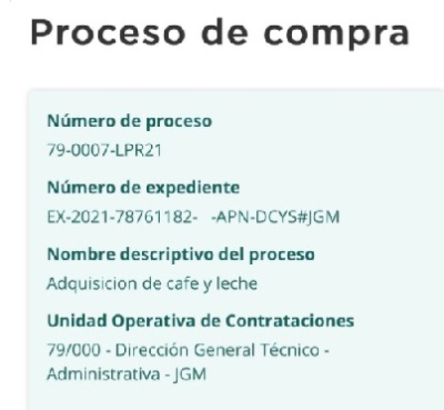 La Jefatura de Gabinete gastará $ 2,3 millones en leche y café