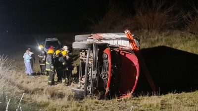 Un camionero perdió la vida en un trágico accidente en Pringles