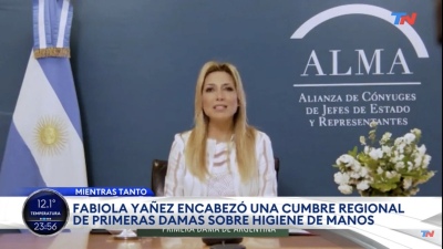 Vamos a lo importante: Fabiola Yañez participó del Encuentro Regional para la promoción de la Higiene de Manos