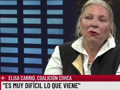 La fuerte advertencia de Elisa Carrió: “El Gobierno arma un plan bomba”