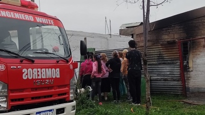 VIDEO -- Dramático testimonio del fatal incendio en Bahía Blanca: "Se escuchaban los gritos de ellos atrás"