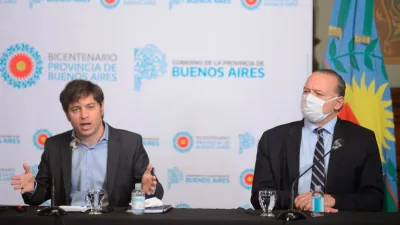 Kicillof anunció un aumento de 11% para desactivar una protesta de policías