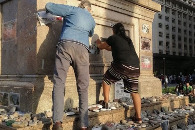 “Me golpearon”: las fuertes palabras de una dirigente sobre la vandalización de ayer