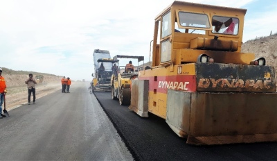 La construcción de la autopista Bahía Blanca - Tornquist ya supera el 45 por ciento de avance