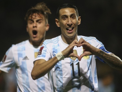 Argentina se impuso a Uruguay con un golazo de Ángel Di María