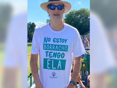 "No estoy borracho, tengo ELA": el mensaje de Esteban Bullrich para concientizar