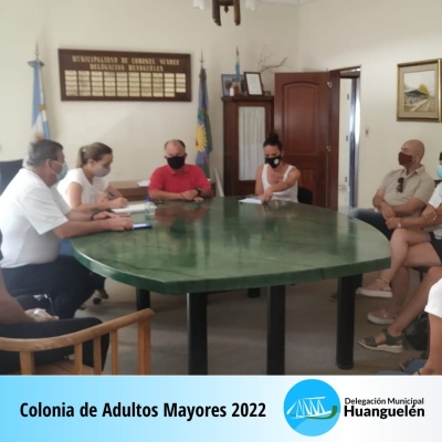 Huanguelén: Todo listo para la Colonia Adultos Mayores 2022