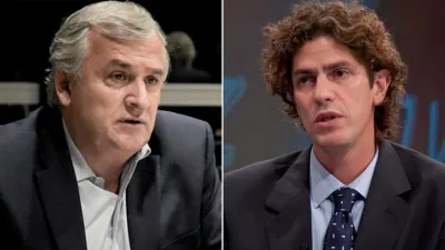 Se profundiza la pelea en el radicalismo: tuvieron que separar a Gerardo Morales y Martín Lousteau, que casi terminan a los g