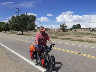 Soñaba con recorrer Argentina en bici pero lo mató un rayo