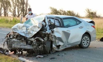 Seis personas murieron en un choque frontal en La Pampa