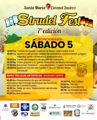 Ya se palpita la 7° Strudel Fest