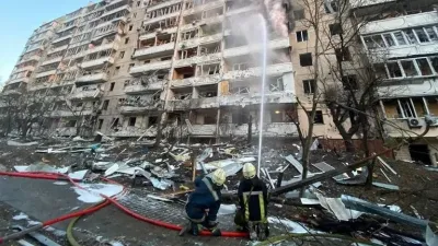 Toque de queda en Kiev: "Hoy es un día difícil y peligroso", dijo su alcalde