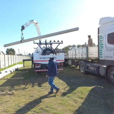 El sueño de luz de primer nivel en el estadio va tomando forma en Tiro Federal