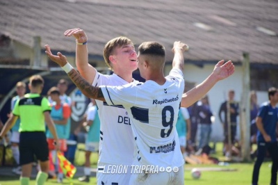 Con gol de cabeza de Alexis Steimbach, Gimnasia La Plata se trepó a la punta del campeonato de Reserva