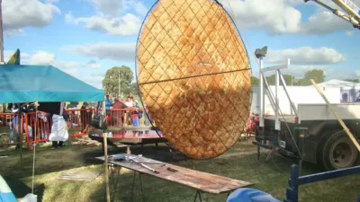 Nuevo récord: la torta frita más grande del mundo se hizo en la Argentina