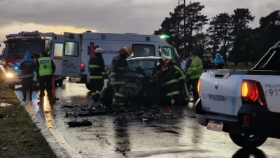 Ruta 88: fatal accidente de tránsito causó dos muertes cerca de Miramar