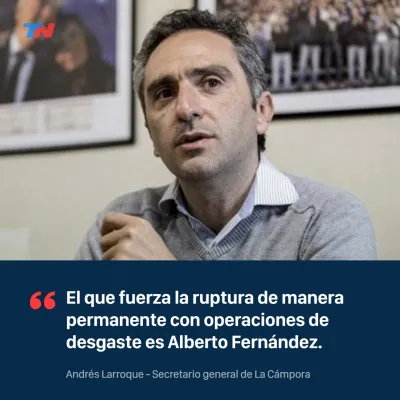 La Cámpora acusó a Alberto Fernández de operar contra Cristina Kirchner: “El Gobierno es nuestro”