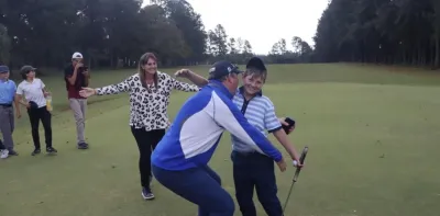 Matheo, el pequeño fenómeno del golf argentino: campeón de un torneo de mayores con solo 10 años