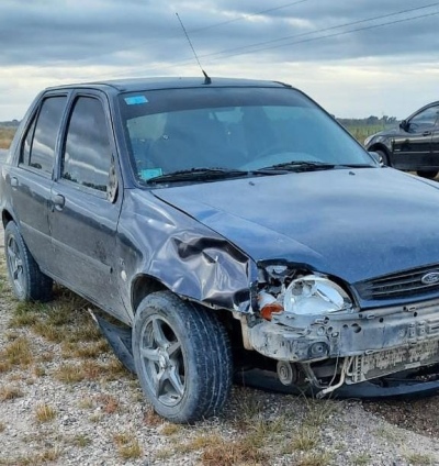 Fatal accidente en la parte asfaltada del camino a Piñeyro