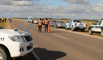 Encontraron el cuerpo de un hombre fallecido en la ruta 67, en el sector del accidente de esta mañana