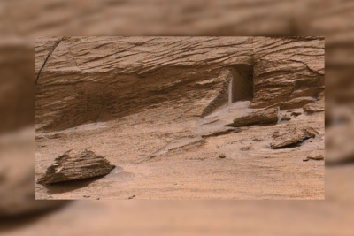 Fotografían una misteriosa puerta en Marte