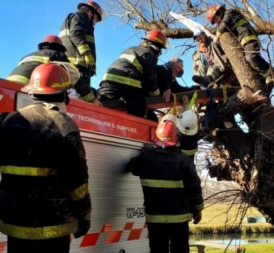 El Día del Bombero Voluntario