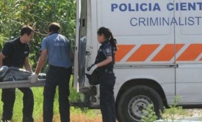 Entrenaba con su bicicleta en la ruta, se cayó y un camión lo pasó por encima