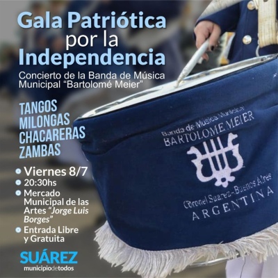 "Gala Patriótica por la Independencia"