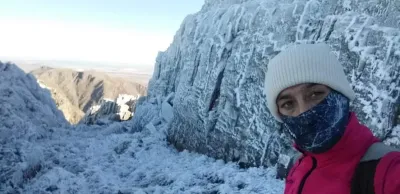 Las increíbles fotos del techo de la provincia de Buenos Aires cubierto de nieve