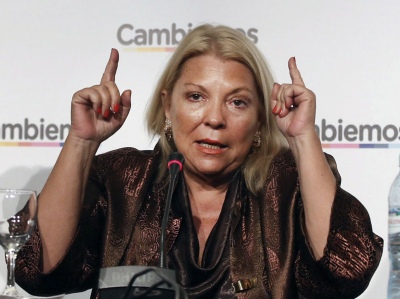 «Cristina ya volteó a Alberto»: Elisa Carrió advirtió una posible renuncia del Presidente