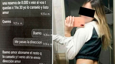 “No puedo esperar a tenerte”: los chats de la mujer que pactaba citas sexuales y extorsionaba a sus clientes