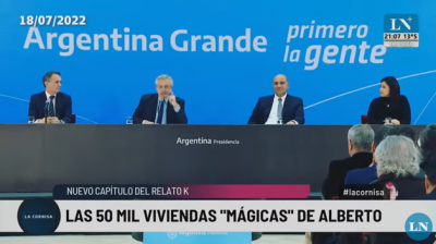 La Cornisa reveló que el gobierno terminó 2943 viviendas pero anunció 50 mil casas nuevas