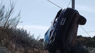 Impactante accidente en Monte Hermoso