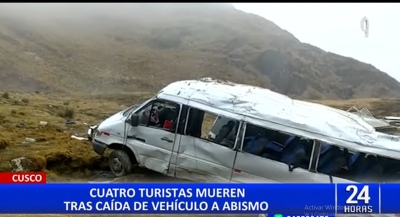 Cuatro fallecidos y dos argentinos heridos en Perú: la combi cayó por un abismo y se desató una tragedia