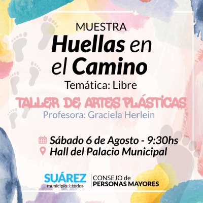 Adultos Mayores: Inauguración de la muestra "Huellas en el camino"