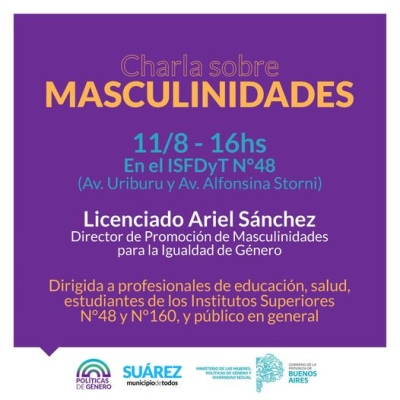 Charla sobre Masculinidades