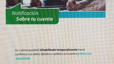 Alertan sobre una nueva modalidad de estafa en nuestra ciudad y la zona