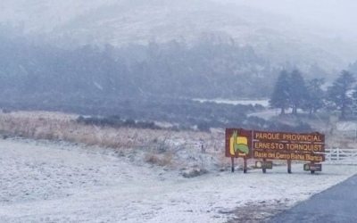 Alertan por posibles nevadas en la zona serrana