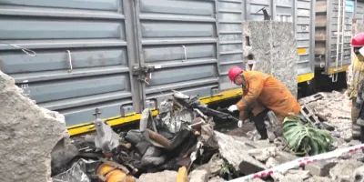 Dos fallecidos: venían escuchando música a todo volumen, no oyeron al tren y les pasó por arriba