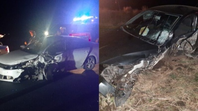 Cruento accidente automovilístico en cercanías de Bolívar