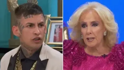 L-Gante cruzó a Mirtha Legrand en vivo: "Usted me cayó mal desde el principio"