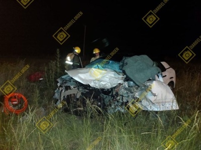 Una persona falleció en un choque en la ruta 51