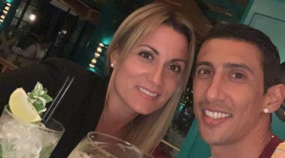 La emotiva bandera que la esposa de Ángel Di María mandó a fabricar para el jugador de la Selección