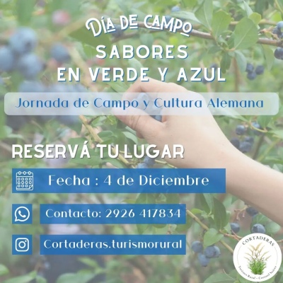 Día de campo: Sabores en verde y azul