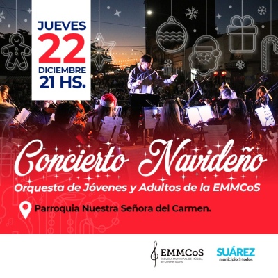 Concierto navideño de la Orquesta de Jóvenes y Adultos